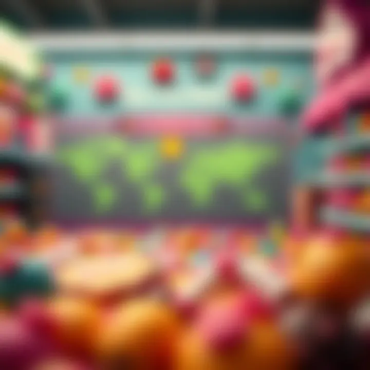 An infographic illustrating the economic aspects of the Shopkins toy market