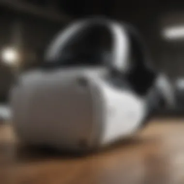 Sleek and lightweight VR headset