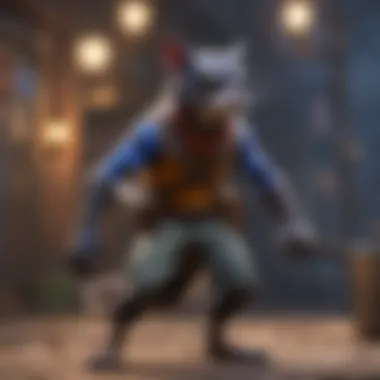 Mastering Stealth: Sly Cooper in Action Sly Cooper stealth gameplay showcasing agility and strategy