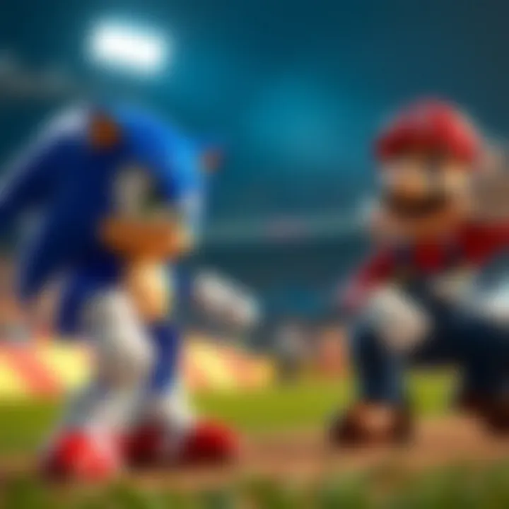 Character dynamics between Sonic and Mario