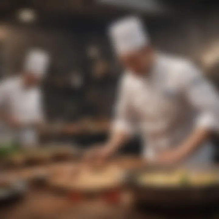 Strategic decision-making in chef cooking game