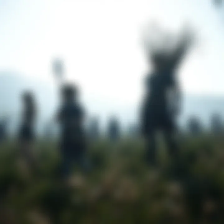 An open field where players gather resources.