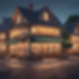 Vibrant marketplace in Animal Crossing showcasing high-value items