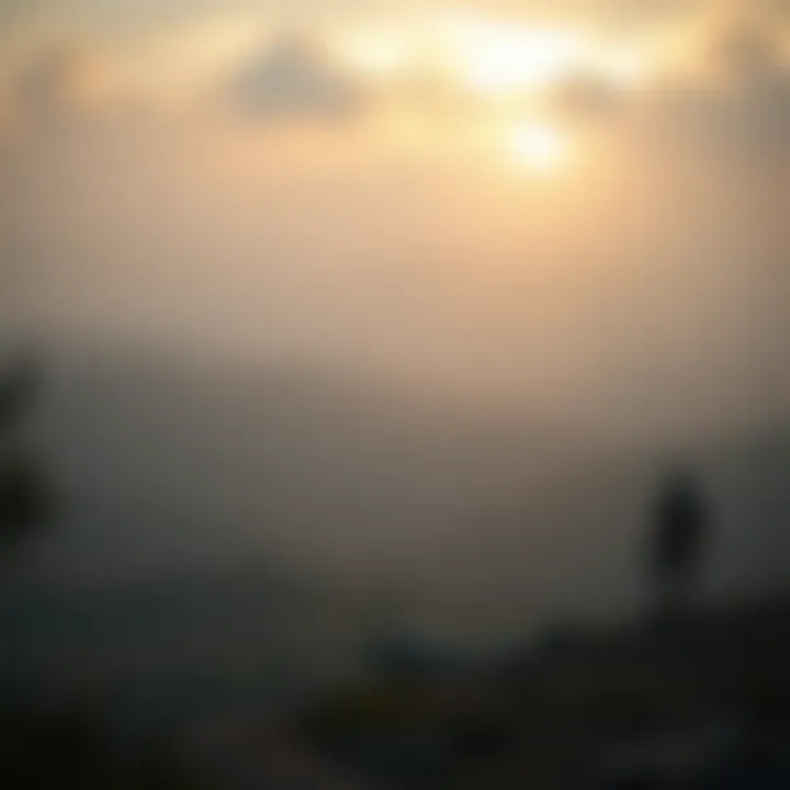 Horizons of a post-apocalyptic landscape