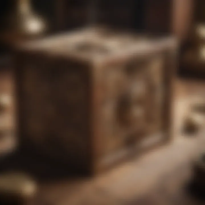 An ancient puzzle box with historical significance