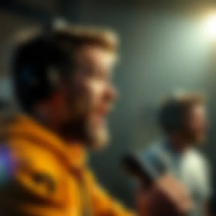 Dynamic Voice Acting in Character Interactions Dynamic voice acting enhances character interactions