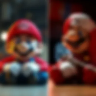 Game Comparison and Highlights Side-by-side comparison of Mario games on the Switch