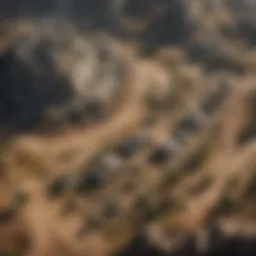 A strategic military map showcasing tactical movements and key locations