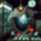 Elements of Urban Myth Games A collage of urban myth game elements capturing eerie themes and storytelling.