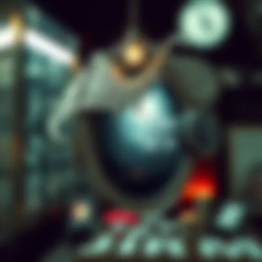 Elements of Urban Myth Games A collage of urban myth game elements capturing eerie themes and storytelling.