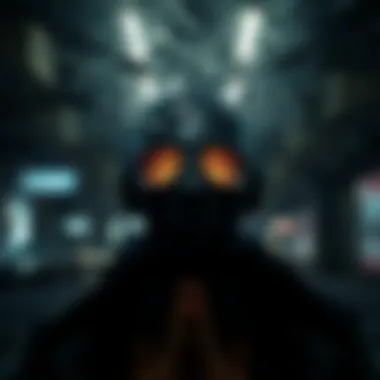 Psychological Appeal of Urban Myths An artistic depiction of psychological elements influencing gameplay in urban myth narratives.