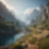 A captivating landscape from a Ubisoft game showcasing stunning graphics