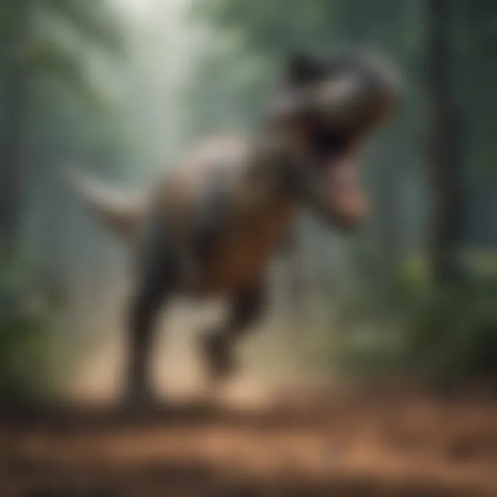 Thrilling Dinosaur Chase Scene in Jurassic World