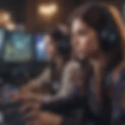 Dynamic interaction between Twitch streamers and League of Legends gameplay.