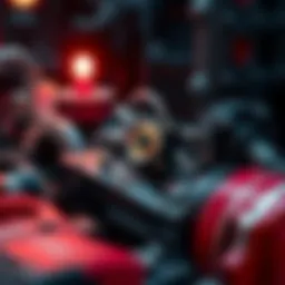 An intricate diagram showcasing the arms switch mechanism in gaming, highlighting its components and functionality.