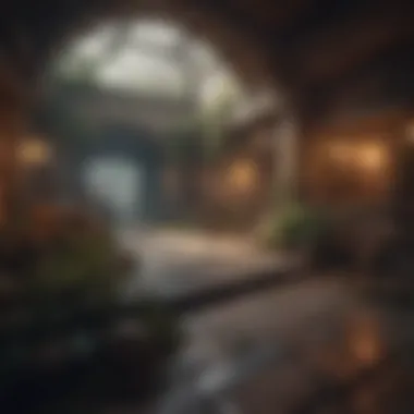 Diverse Game Environments in MOMPs A virtual landscape showcasing diverse game environments