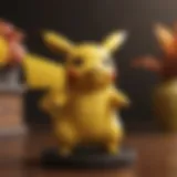 Elegant Pikachu Sculpture