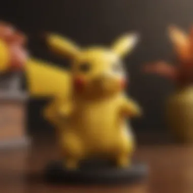 Elegant Pikachu Sculpture