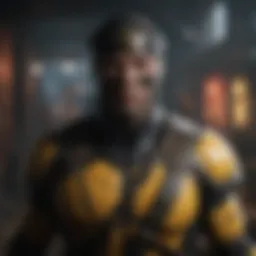 Dynamic character selection screen showcasing options