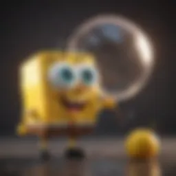 Spongebob Bubble Pop Character Interactions