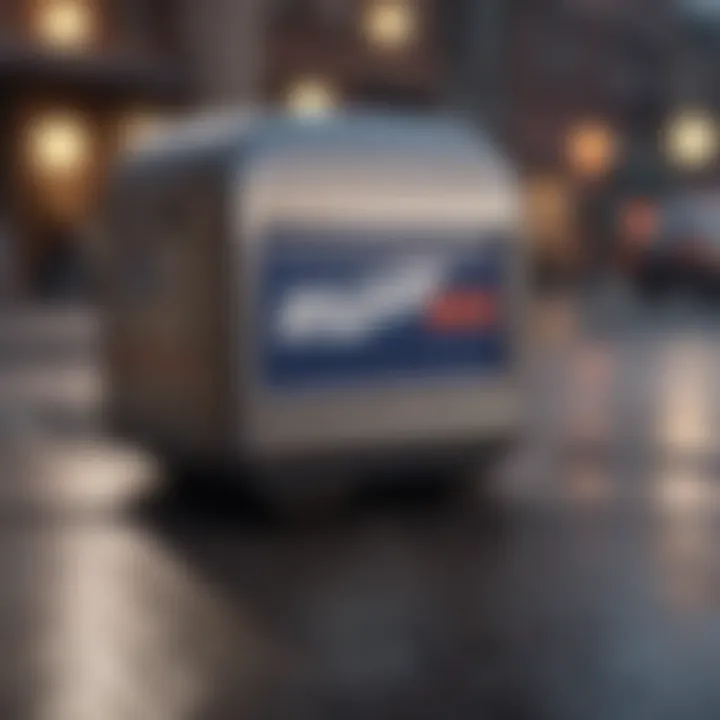 Iconic USPS Logo Representing Trusted Mail Services