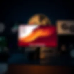 Virtual Desktop interface on Oculus Quest 2