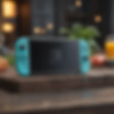 Vibrant Display of Nintendo Switch Lite